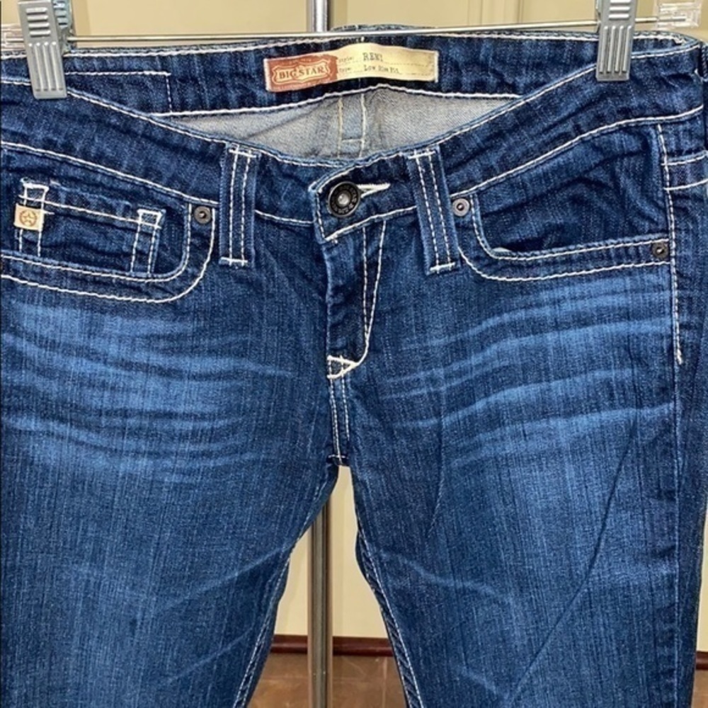 Big Star Remy Low Rise Fit Jeans size 27 - Picture 3 of 7